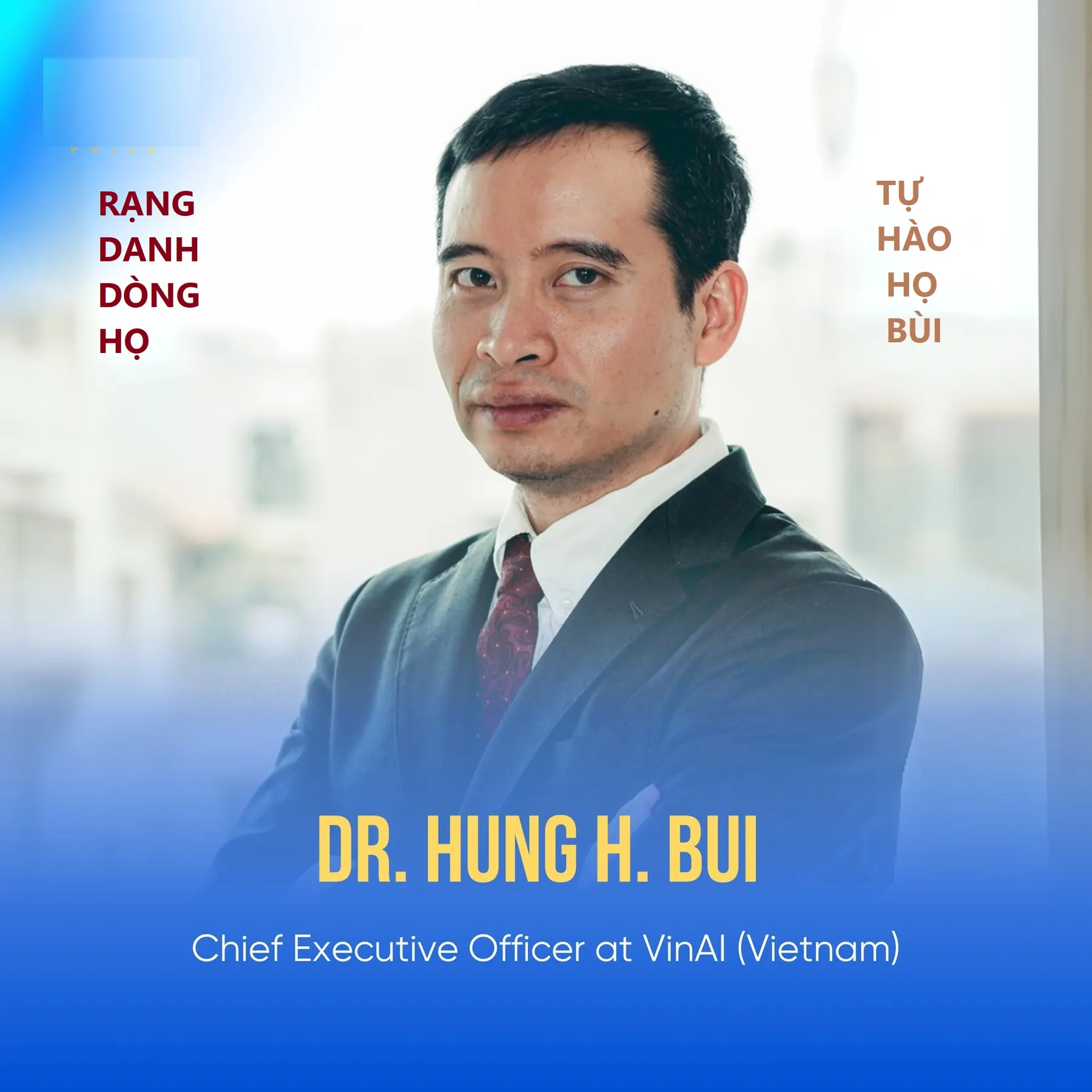 TS. BÙI HẢI HƯNG- NGƯỜI ĐƯA  TRÍ TUỆ VIỆT LÊN BẢN ĐÔ AI THẾ GIỚI